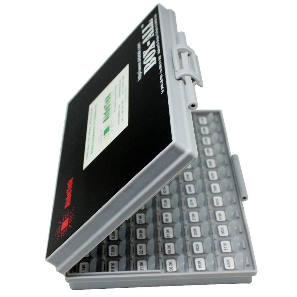 Get Your Hands On This Massive SMD Resistor Kit! 0805 1% 144 Values 100pcs Each