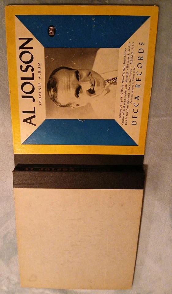 1947 Al Jolson Souvenir Album Box Set 4lp - Image 3 of 4