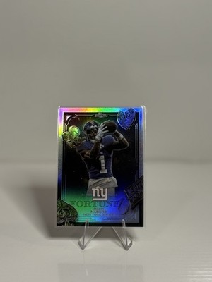 2025 Topps Chrome Malik Nabers #F15-15 Fortune 15 Refractor New York Giants NFL