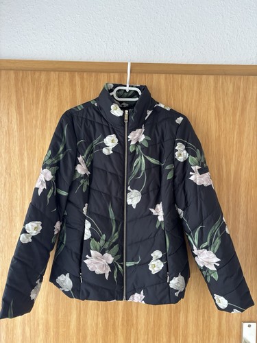 Ted Baker Jacke Schwarz Blumen Größe 3 - Bild 1 von 3