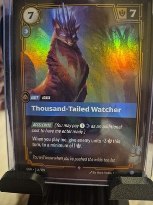 League of Legends TCG Thousand-Tailed Watcher Unit Card 116/298 English