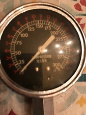 Vintage Compression Tester 300 LBS. Per Square In. Made in USA
