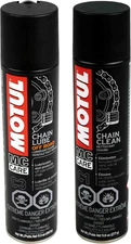 Motul Chain Care Set – Chain Cleaner (C1) & Chain Lube Off-Road (C3)