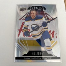 2022-23 Upper Deck Allure Hockey Brandon Biro Rookie #142
