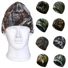 Winter Beanie Hat for Men Women Cuffed Thick Fleece Warmer Skull Cap Outdoor