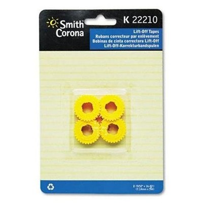 Smith Corona Wordsmith K Series Correction Tape - Black Tape - Lift-off - 2 /