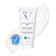 Vichy Purete Thermale 3-in-1 One Step Cleanser 200ml 8.03 l (Pack of 1), Clear 