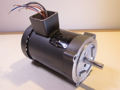 Baldor VM3539 1/2 HP Electric Motor 1740 RPM 56C Frame 230/460V 3-Phase Tested