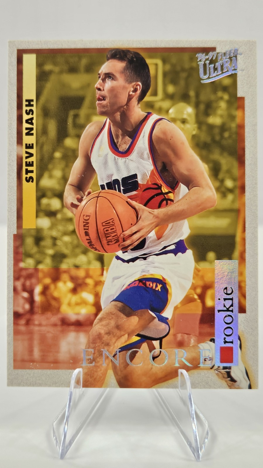 Steve Nash 1996-97 Fleer Ultra - Encore Rookies《Sharp》#273 (RC)