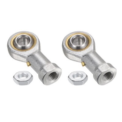 2pcs PHS10 10mm Bore Rod End Bearing M10x1.5 Female Right Hand Thread