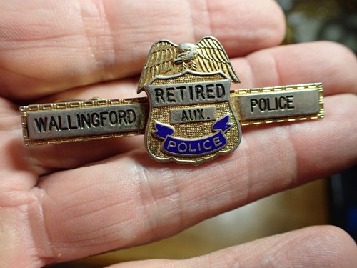 Wallingford Connecticut fermacravatta ausiliaria ritirata anni 50 Bx 12 #13