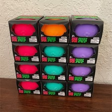 Schylling NeeDoh Funky Pup Squishy 4 Red 3 Teal 4 Purple 1 Orange Full Case