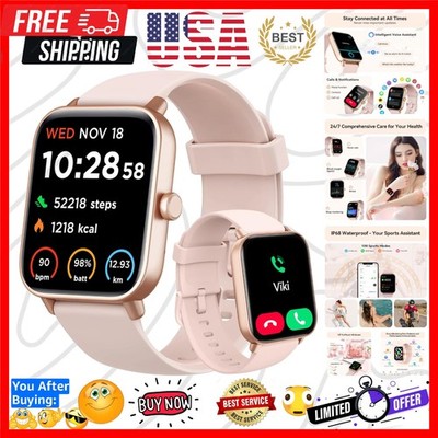Smart Watch for Women Android & iPhone, Alexa Built-in,  Waterproof Activity ...
