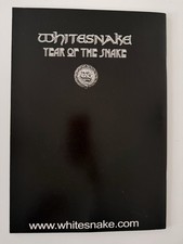 Whitesnake Tour Programme for sale | eBay UK