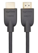 BLACK - AMAZON BASICS HDMI CABLE, 25FT, 4K 60HZ, HIGH-SPEED 4K HDMI 2.0 CORD
