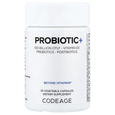 Probiotic+, 30 Vegetable Capsules