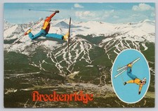 Vintage Breckenridge Colorado Ski Resort CO Postcard