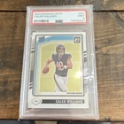 2024 Panini Donruss Optic Caleb Williams #201 Rated Rookie Chicago Bears PSA 9