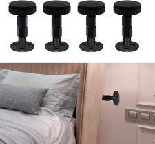 LveSunny 4Pcs Headboard Stoppers for Wall, Adjustable Headboard Stoppers, Bed...