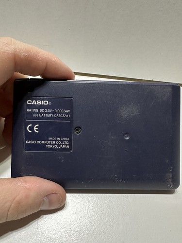 Casio Data Bank DC-2100ER - Electronic Calculator Organiser - Picture 5 of 5