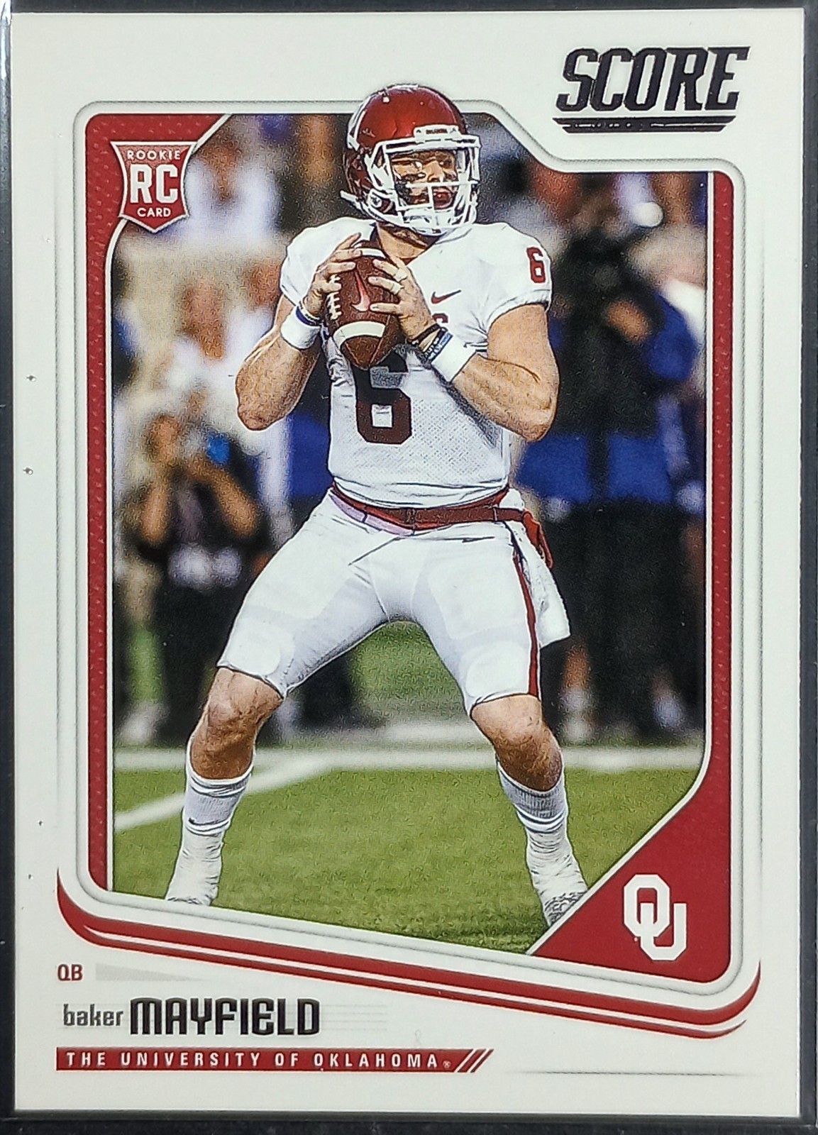 2018 Score Baker Mayfield Rookie #351 RC