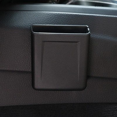 Black Car Interior Accessories Phone Organizer Storage Box Holder Universal 