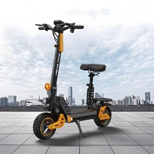 Ruitoo 1000W Electric Scooter with Seat for Adults Folding Fast E-Scooter 28MPH