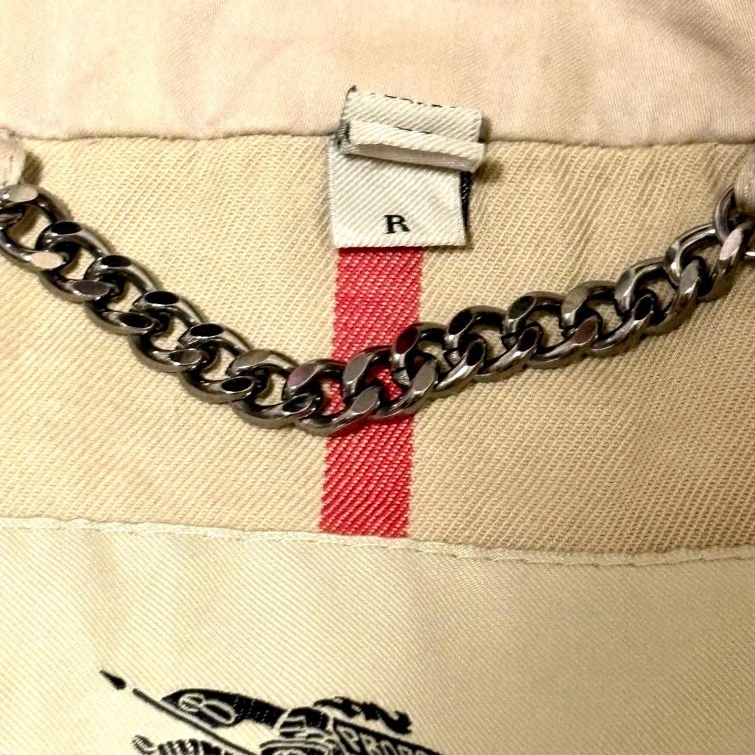 Burberry London Prorsum Trench Coat Beige Nova Check XL rare Men's From Japan thumbnail 20