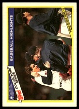 Bruce Hurst 1987 Topps Woolworth Baseball Highlights #28 Red Sox MLB READ