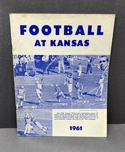 1961 University of Kansas Football Guide Book