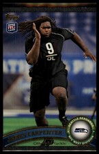 2011 Topps #275 James Carpenter Black #/55
