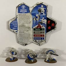 Omnicron Repulsors Heroscape Blackmoon’s Siege 11,12,13/24 Figure & Card