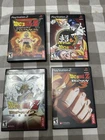 Dragon Ball Z PS2 Game Bundle - Budokai 2, 3, Tenkaichi, Super DBZ - AMAZING