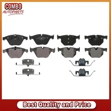 Front Rear Disc Brake Pad Set fits 2004-2006 BMW 525i