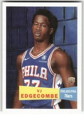 2025-26 Topps Living #17 VJ Edgecombe Rookie RC 76ers *001