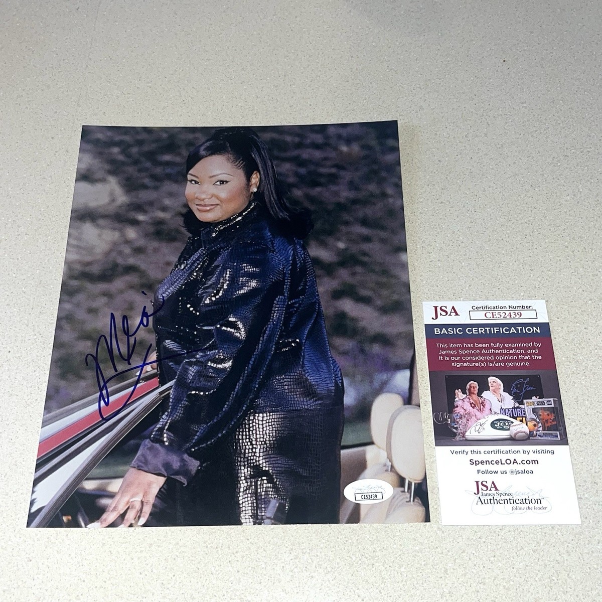 MIA X signed autographed 8X10 PHOTO RAPPER NO LIMIT RECORDS
