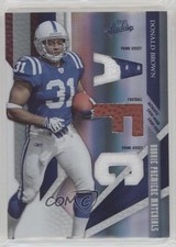 2009 Playoff Absolute Memorabilia Spectrum AFC/NFC Prime 4/25 Donald Brown i5f