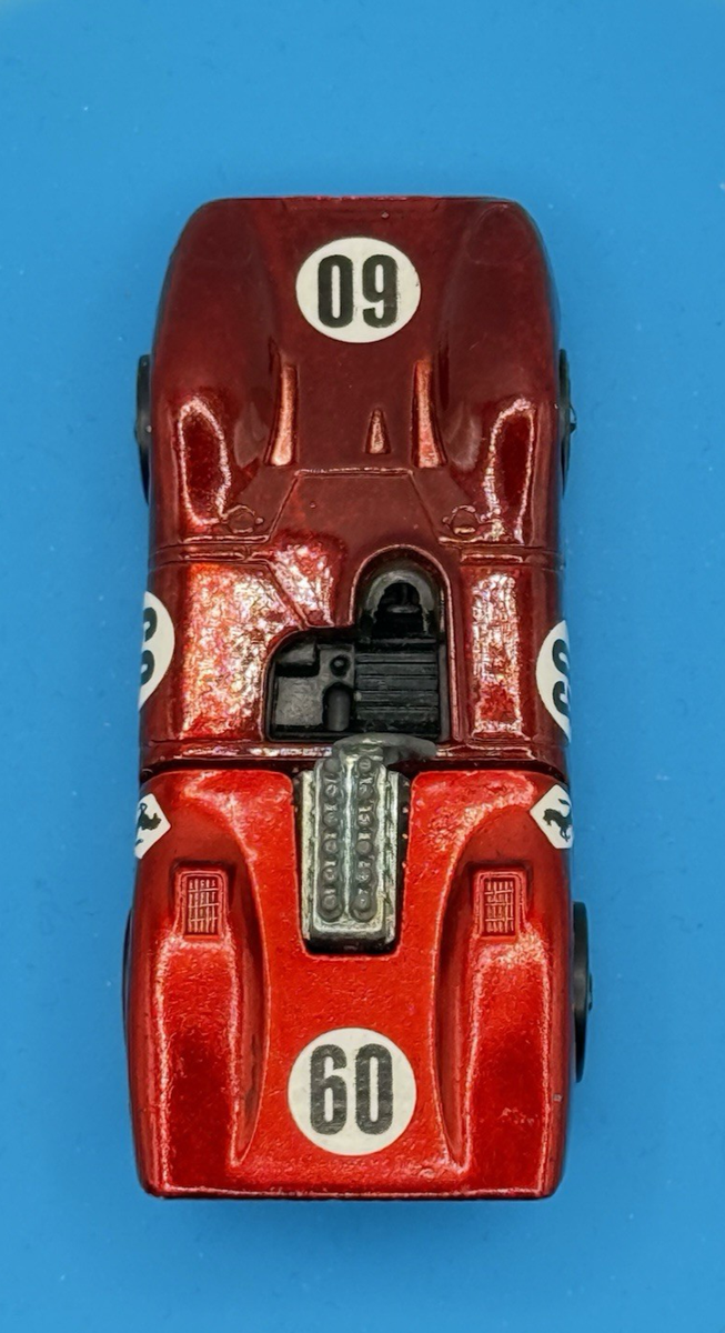 Hot Wheels Redline 1970 EXCEPTIONAL Cherry Red Ferrari 312P US