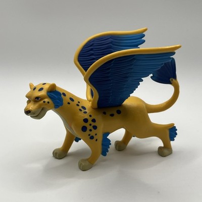 Disney Elena of Avalor Skylar Jaquin Figure Yellow Blue Winged Leopard Toy