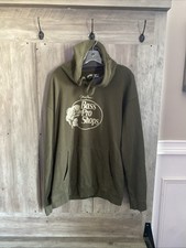 Bass Pro Shops Pullover Hoodie Sweatshirt Men's Size XL Green Johnny Morris