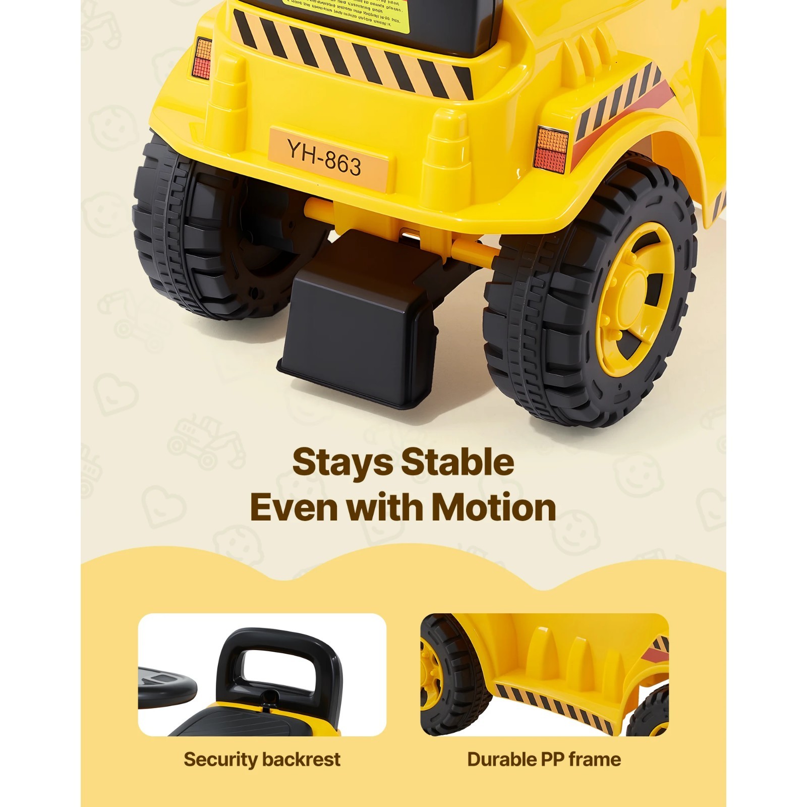 Excavator Digger Toy Image 6