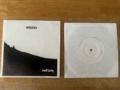 Matt Corby - Monday Single Sided Vinyl 7  Rare 1/300 pressings