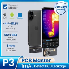 iPhone&Android P3 Type-C Thermal Imager Camera for Phone 512*384X³IR Resolution