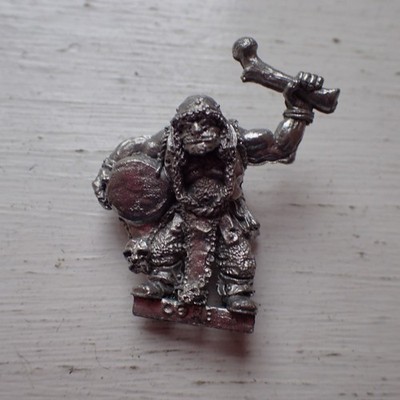 Citadel Warhammer 80s Reg Renown RR8 Golfags Oger Mercenary Command Drummer B
