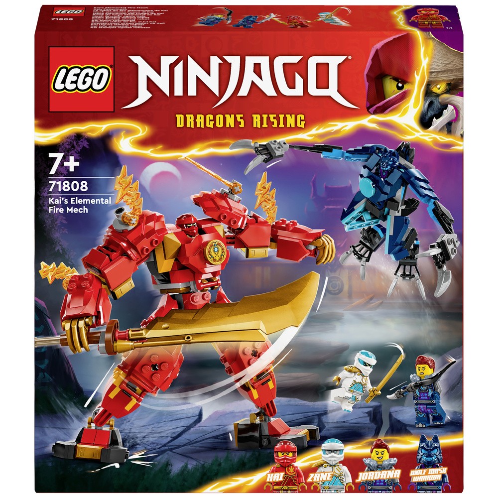 71808 Конструктор LEGO NINJAGO Kais Feuermech