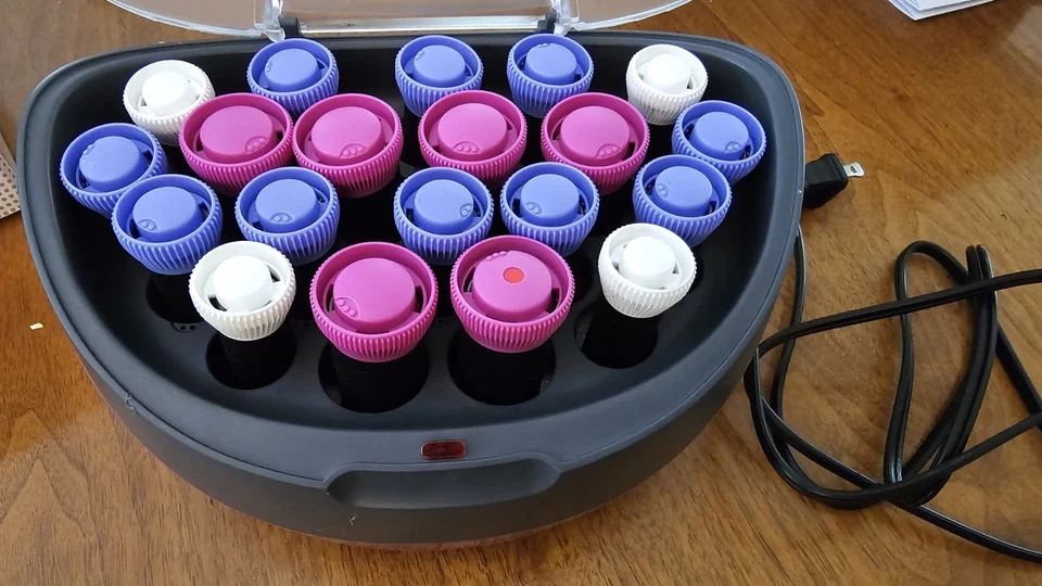 Remington Full Size Hot Roller Set with Exclusive Wax Core 20 Rollers TESTED - Image 3 of 4