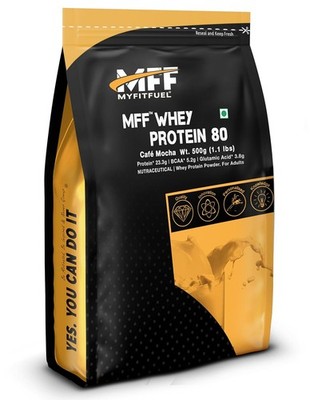 MyFitFuel Mff Molke Protein 80 Pulver Cafe Mokka Geschmack 500gm