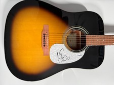 Keith Urban JSA Autograph Signed Guitar Epiphone Acoustic