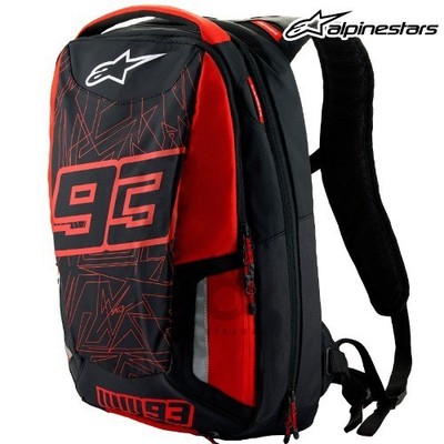Alpinestars Marc Marquez MM93 Jerez V2 Backpack - black bright/red