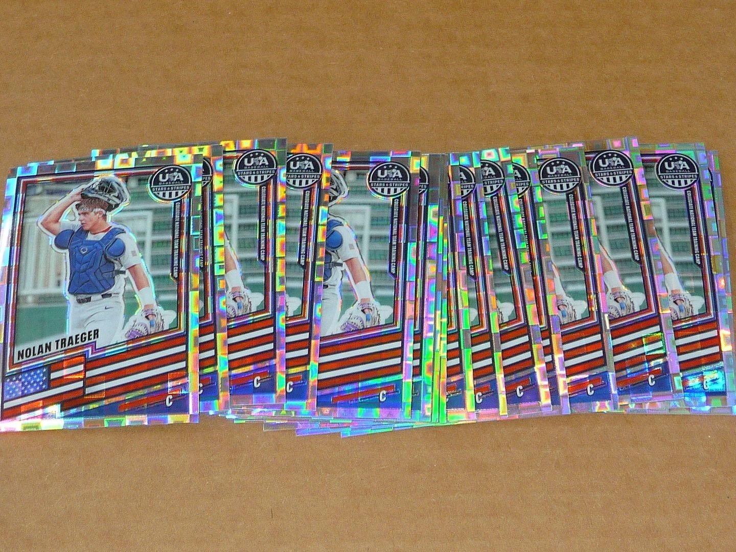 2026 Panini USA STARS STRIPES PRIZM PANDORA LOT OF 16 CARDS NOLAN TRAEGER #128